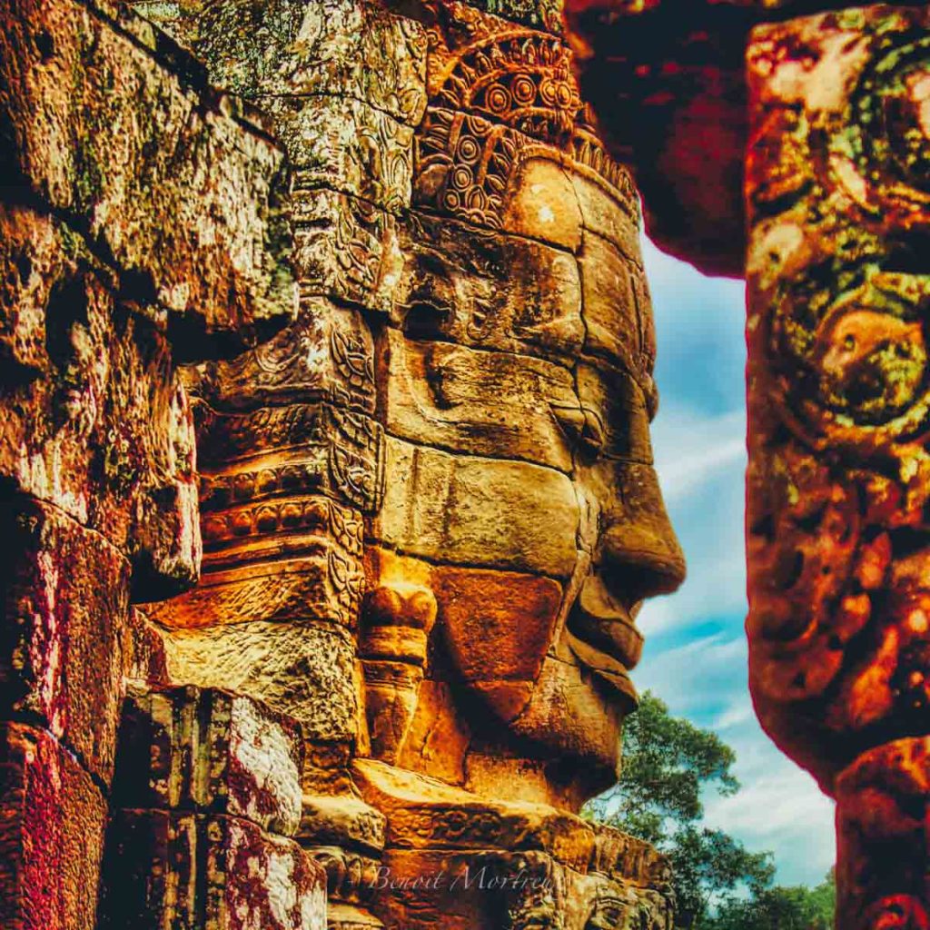 statue à angkor thom